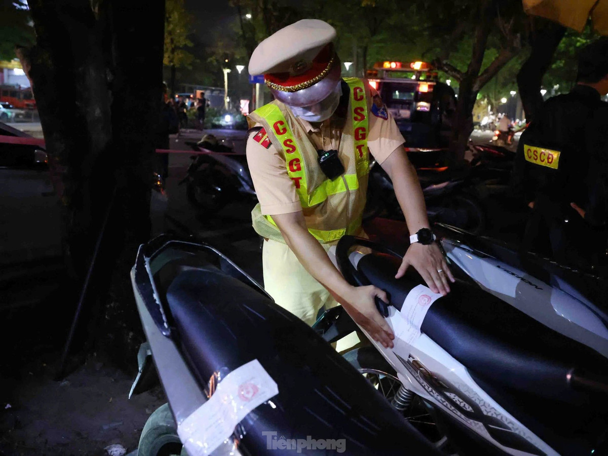 Nhiều phương tiện bị tạm giữ.