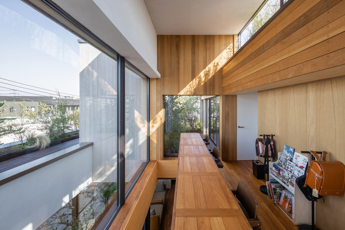 Các không gian trong căn nhà luôn ngập tràn ánh sáng tự nhiên.