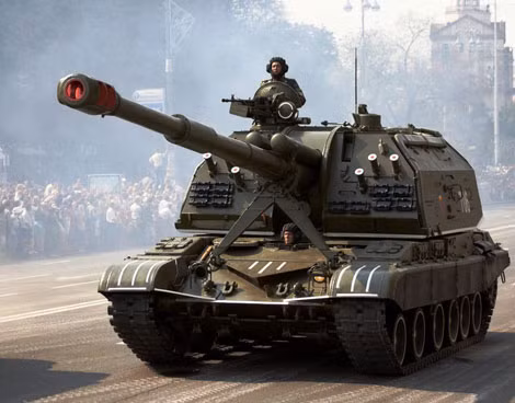 Pháo tự hành 2S19 Msta-S.