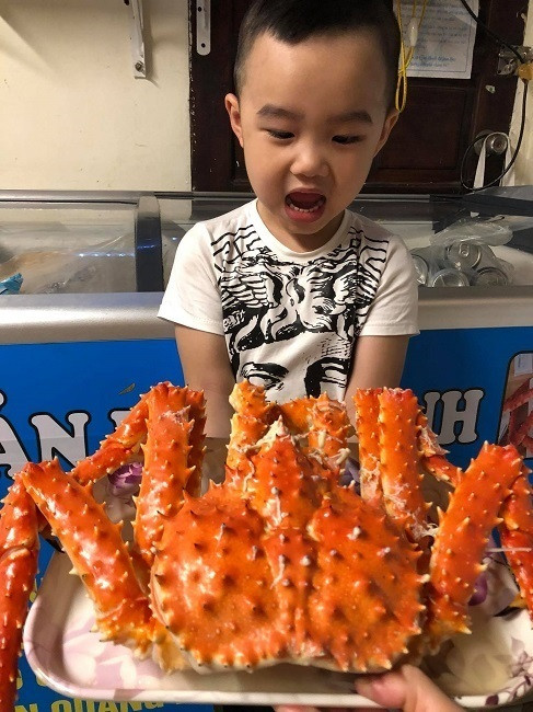 Hai san nha giau re chua tung co, Tet binh dan chon an dac san