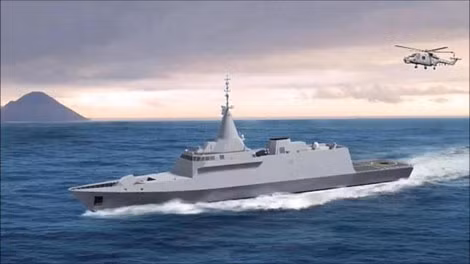 Tàu chiến đấu ven biển kiểu mới lớp Gowind sẽ đóng cho Malaysia.