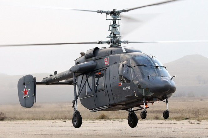 ##s### Ka-226: Trực thăng đa năng, được tạo ra trên cơ sở loại trực thăng trước đó của Cục thiết kế Kamov - Ka-26. Được thiết kế để chở 6 hành khách hoặc 1350 kg hàng hóa (bao gồm cả địu bên ngoài).