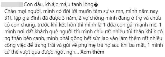 Con dau uat nghen khi nghe loi cay nghiet tu me chong