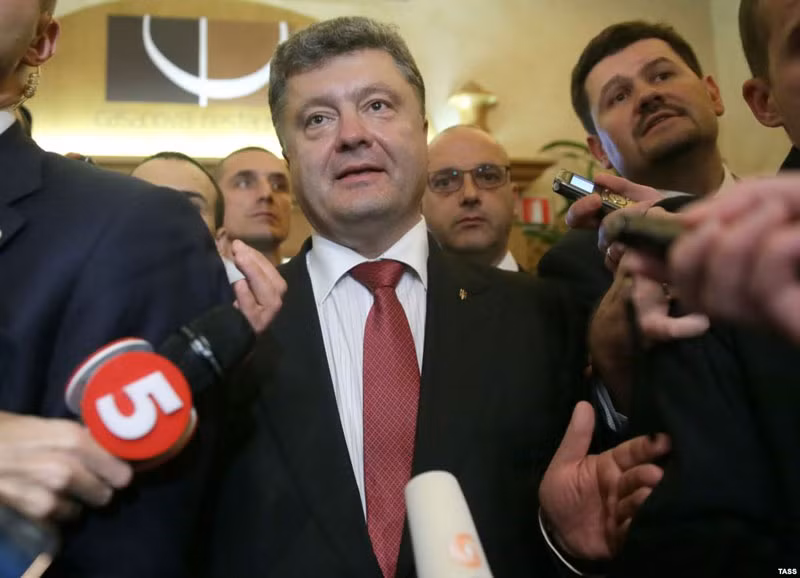 Tổng thống Ukraine Petro Poroshenko.