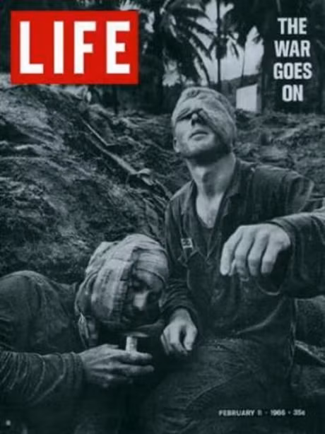 "Chiến tranh tiếp diễn". Số ra ngày 11-2-1966.