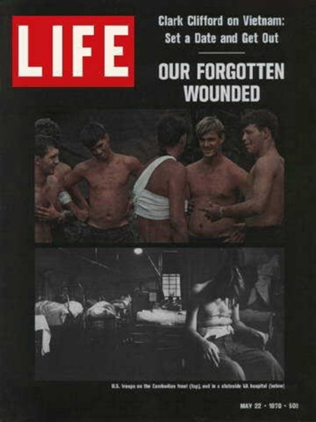 "Vết thương bị lãng quên". Số ra ngày 22-5-1970.