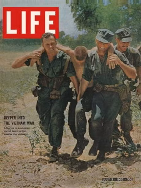 "Sa lầy trong cuộc chiến Việt Nam". Số ra ngày 2-7-1965.