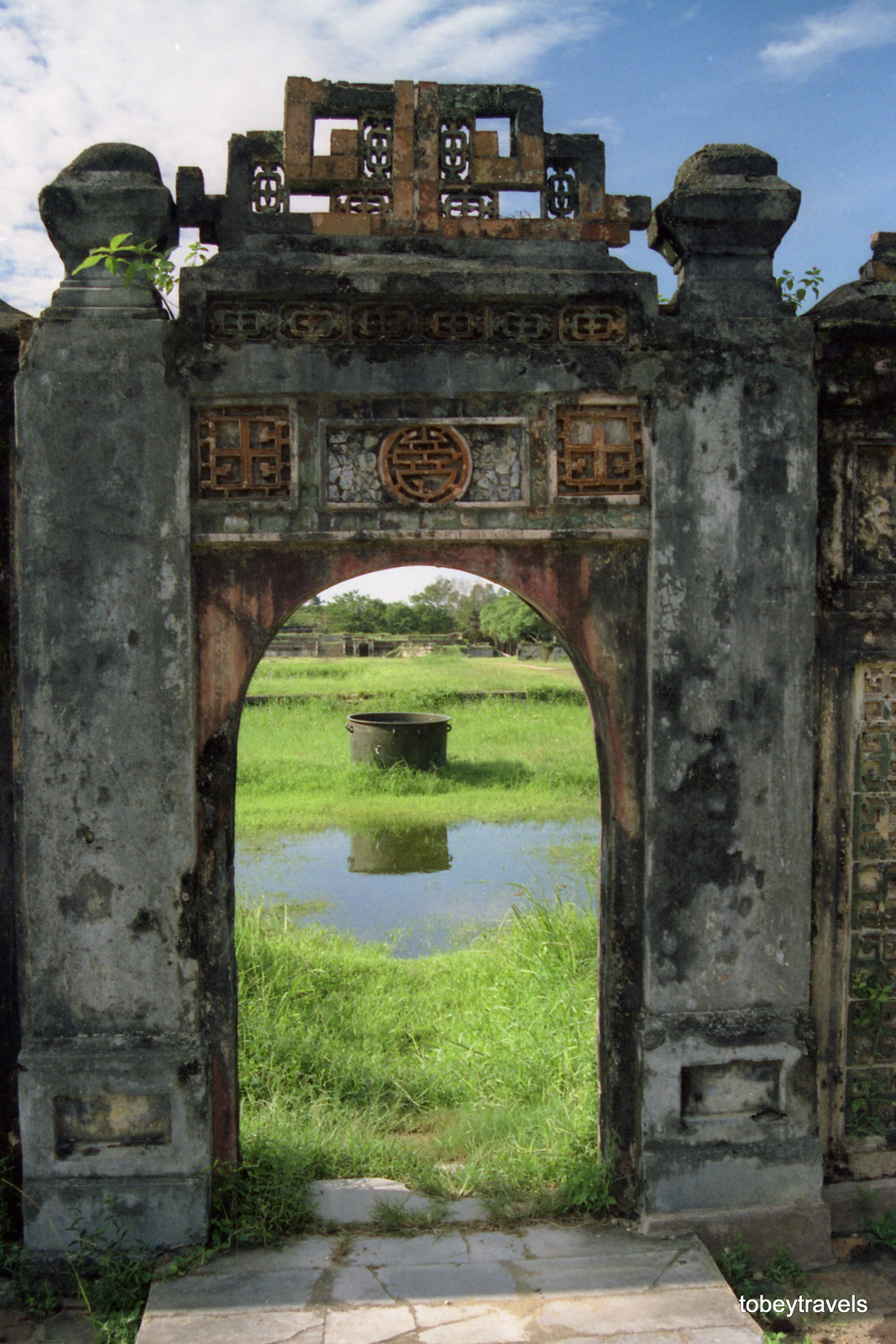 Một cánh cổng trong Tử Cấm Thành.