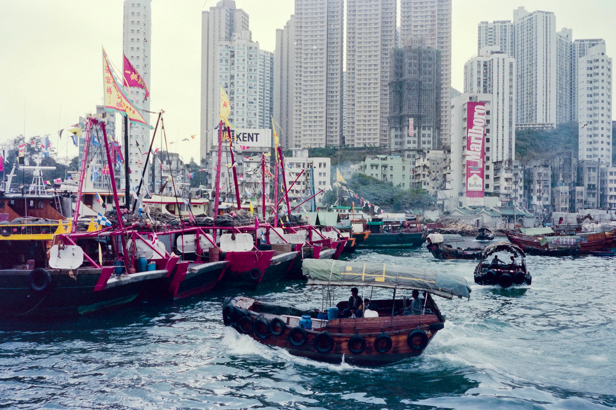 Bến cá ở ở Aberdeen.