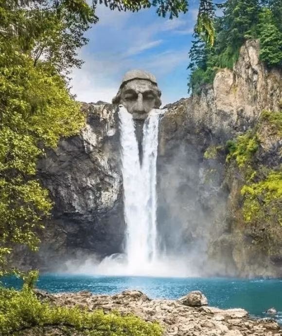  A: Cảnh quan. B: Khuôn mặt. C: Xem cùng một lúc 