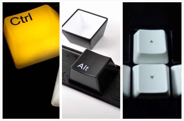  Cách 1: Nhấn tổ hợp các phím Ctrl, Alt, phím mũi tên Lên, xuống, trái, phải. Nhấn mũi tên hướng nào màn hình Desktop sẽ quay về hướng đó. Nhấn tổ hợp đến khi màn hình quay trở lại bình thường. 