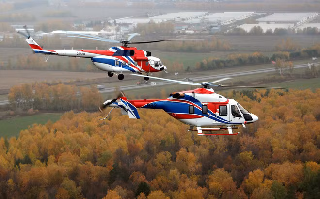 Lan dau tien trong lich su truc thang Nga bay bieu dien o Viet Nam-Hinh-2