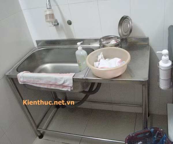 Khu vực tắm cho em bé