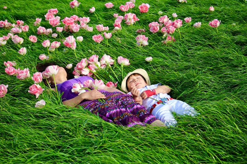 Sống giữa mảnh đất được mệnh danh là xứ sở hoa tulip, chị rất thích chụp hình cho con với cánh đồng hoa rực rỡ và thường xuyên đăng tải trên các trang mạng. Cũng bởi vậy, bà mẹ gốc Việt được đông đảo thành viên trong cộng đồng người yêu hoa biết đến và ưu ái gọi bằng cái tên “chị Líp” (hay Lips Pham).