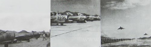 Trên sân bay Yên Bái, Hà Sơn Bình và Hòa Lạc.