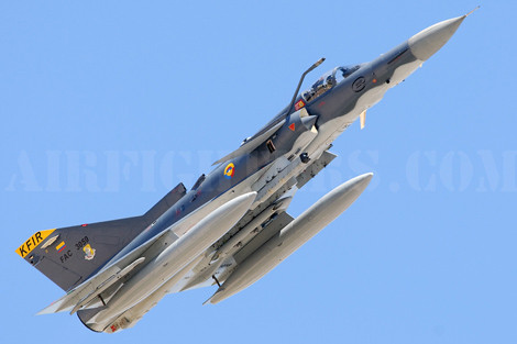 Tiêm kích đa năng Kfir C10 - biến thể được chọn để thực hiện gói nâng cấp lên cấu hình Kfir Block 60.