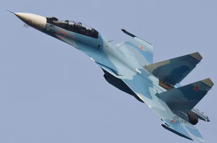 Su-30SM được thiết kế kiểu cánh mũi.