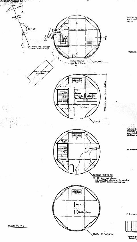 Sơ đồ thiết kế tòa nhà để hoạt động tình báo. Sơ đồ thiết kế tòa nhà để hoạt động tình báo.