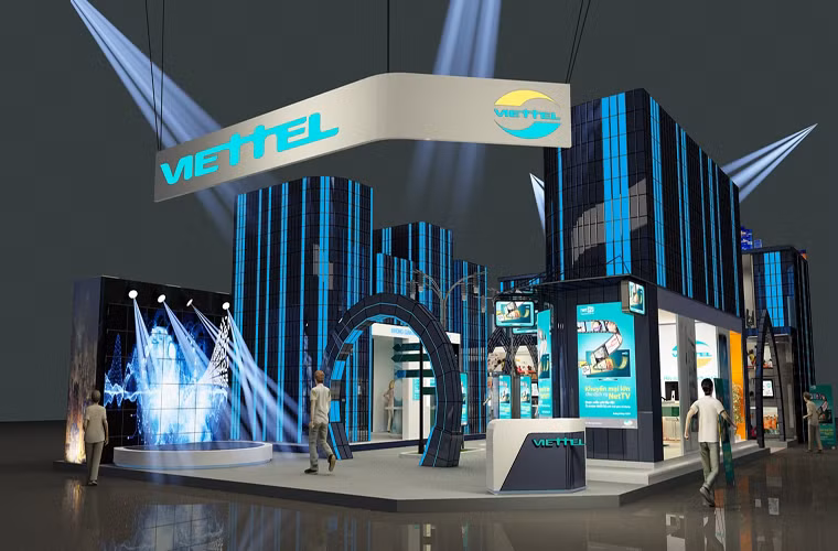 Với chủ đề “Công nghệ trong cuộc sống”, khu triển lãm của Viettel tái hiện một không gian sống đầy tiện ích, mô phỏng một “Thành phố công nghệ” hiện đại, náo nhiệt. Ở đó các sản phẩm, dịch vụ viễn thông và công nghệ thông tin xuất hiện trong mọi sinh hoạt của đời sống cư dân. Ý tưởng này cũng phù hợp với chủ trương lớn của Viettel: “đưa công nghệ thông tin và viễn thông vào mọi ngõ ngách của đời sống xã hội”.