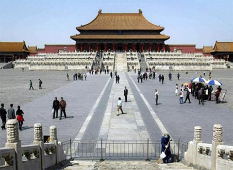 Người Trung Quốc đã dùng các phiến đá khổng lồ, có phiến nặng hơn 330 tấn để xây dựng Tử Cấm Thành. Ảnh: Getty Images