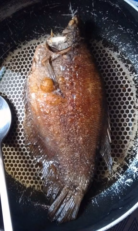 Tới các món canh chua bông súng, cá chiên - nướng...