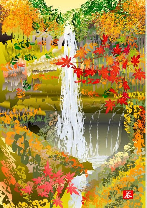 Bởi những phần mềm đồ họa thường khá đắt tiền nên ông Horiuchi đã chọn thể hiện những bức tranh nghệ thuật đẹp và rất phức tạp của mình bằng Excel.