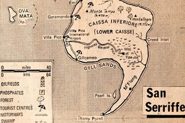 Năm 1977, Guardian xuất bản "báo cáo đặc biệt" dài 7 trang về San Serriffe - một quốc gia nhỏ nằm ở Ấn Độ Dương. Quốc gia này bao gồm một số hòn đảo tạo nên hình dáng của một dấu hỏi. Hai hòn đảo chính được gọi là Upper Caisse và Lower Caisse. Tờ báo này đã viết một loạt tin bài về lịch sử, địa lý và cuộc sống thường nhật của người dân địa phương giống như thật. Khi đó, đường dây nóng của Guardian đổ chuông suốt cả ngày. Độc giả gọi điện liên tục đến để hỏi về thông tin hòn đảo này ở đâu để đến đó nghỉ dưỡng, thăm thú. Cuối cùng, Guardian đã thừa nhận đó chỉ là một trò đùa để đành lừa độc giả.