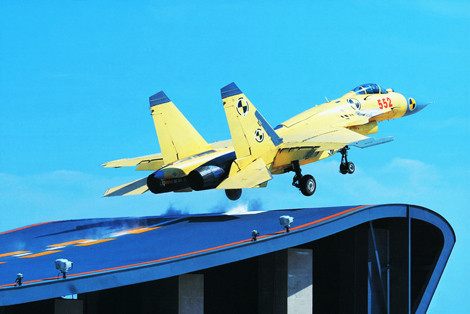 Mang đầy đủ nhiên liệu, muốn cất cánh trên hạm J-15 sẽ chỉ tải được tối đa 2 tấn vũ khí khiến năng lực tác chiến của nó giảm đi đáng kể, không còn là mối đe dọa lớn.