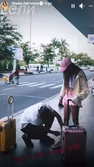 ể từ khi vợ mang thai, thủ môn xứ Thanh càng yêu thương, cưng chiều Dianka Zakhidova.