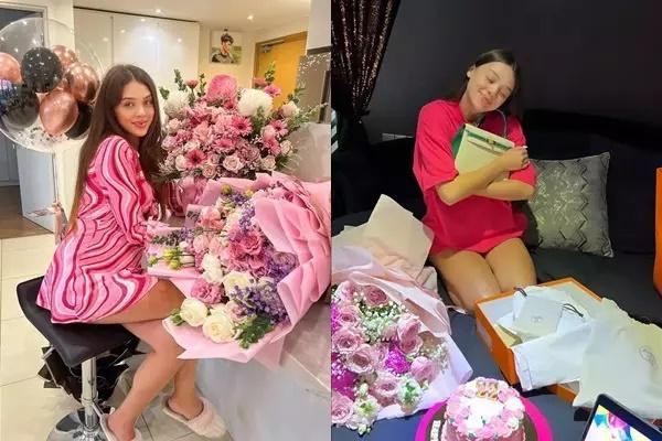 goài dành tặng bà xã những món quà đắt đỏ như chiếc túi Hermès nhân dịp sinh nhật, Bùi Tiến Dũng còn "sến súa" nhắn vợ yêu.