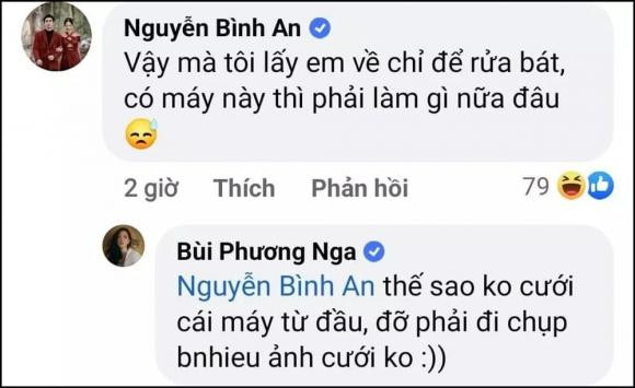 Bị Bình An cà khịa chuyện rửa bát, Phương Nga đáp trả - Hình 2 Bi Binh An ca khia chuyen rua bat, Phuong Nga dap tra-Hinh-2