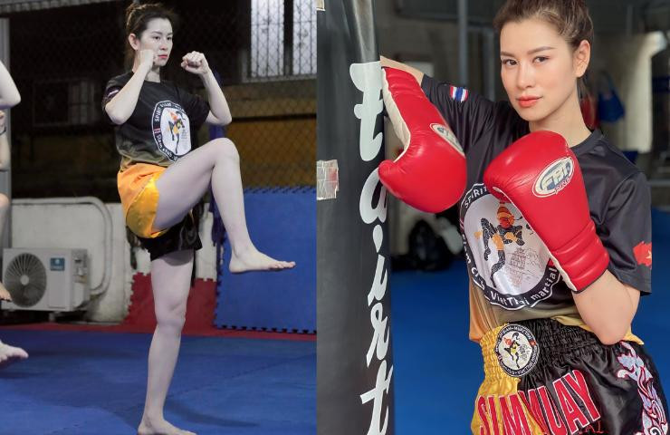 goài ra thời gian gần cô còn tập thêm bộ môn mới là Muay Thái - bộ môn võ giúp cô tăng cường sức mạnh nội lực từ bên trong.
