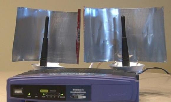 Tang toc do Wifi chi voi 1 chiec lon bia