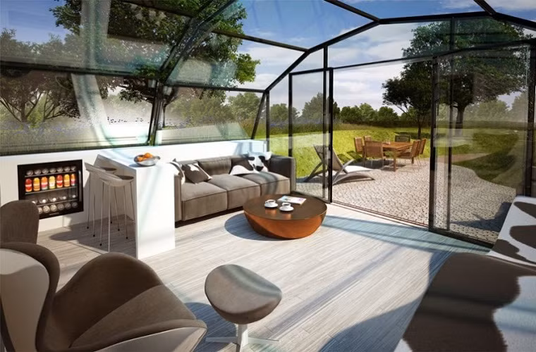 The Space Photon cũng được thiết kế để cung cấp một hiệu suất cách nhiệt rất cao. Các Space Photon sẽ được sử dụng quanh năm và không cần phải sưởi ấm hay làm mát.