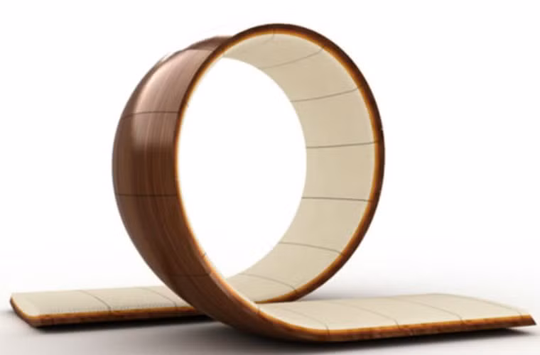 Chiếc ghế Loopita này trông giống như một Hot Wheels theo dõi khổng lồ được thiiết kế dành cho cho hai người. Được thiết kế bởi Victor Aleman, sẽ phù hợp nếu bạn thích ngủ trưa cùng một đồng nghiệp thân thiết.