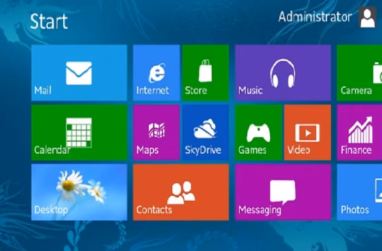 Giao diện Mac OS và Windows khác hẳn nhau