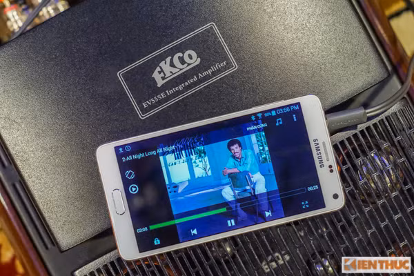 Note 4 được trang bị chip DAC của Wolfson.