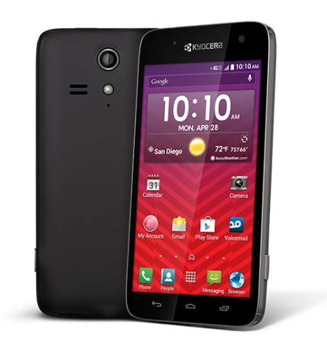  5.Kyocera Hydro Vibe. Hãng Kyocera quen thuộc với dòng smartphone chống nước nhiều năm nay. Hydro Vibe là một trong những sản phẩm mới nhất của công ty. Do không phải thiết bị cao cấp, máy được cung cấp miễn phí cho khách hàng ký hợp đồng nhà mạng 2 năm hoặc bán đứt với giá khiêm tốn 149,99 USD. Hydro Vibe được cấp chứng nhận IP57 (chịu được mực nước tối đa 1m), chạy hệ điều hành Android 4.3, kết nối LTE, màn hình 4.5 inch qHD, máy ảnh sau 8MP, chip lõi kép 1.2GHz, RAM 1,5GB, bộ nhớ trong 8GB hỗ trợ thẻ nhớ. 