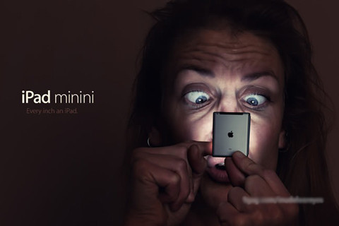 Đúng với từ mini, iPad mini "chuẩn" phải ngày càng thật nhỏ.