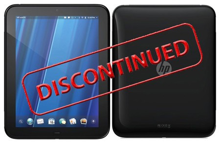  HP đứng đầu thị trường máy tính bảng. HP đã khá lạc quan khi mua lại webOS từ Palm với giá 1.2 tỷ USD trong năm 2010, đó là nền tảng trụ cột cho chiến lược các sản phẩm di động của HP và họ đã bắt đầu với TouchPad. Sự tự tin đã vượt quá khi Eric Cador, phó chủ tịch Hệ thống HP ở châu Âu, Trung Đông và châu Phi nói rằng HP sẽ thành công và đứng đầu trong thị trường máy tính bảng. Tuy nhiên, HP đã phải ngừng TouchPad chỉ sau 7 tuần khi tung máy tính bảng này ra thị trường. Cả phần cứng lẫn hệ điều hành webOS đã đều bị công ty này khai tử.