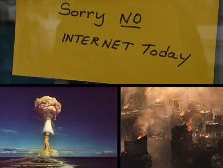  Internet sẽ “sụp đổ”. Dự báo của Robert Metcalfe năm 1995. Robert Metcalfe sinh ngày 7/4/1946 tại Brooklyn, New York, Mỹ. Ông là kỹ sư điện tử và nổi tiếng với tư cách là người đồng sáng chế ra công nghệ mạng Ethernet, và là người phát minh ra định luật Metcalfe. Ông cũng là giám đốc sáng tạo tại Đại học Texas, Austin. Vào năm 1995, ông dự đoán rằng mạng Internet sẽ sụp đổ do các lỗi nghiêm trọng và hứa sẽ ăn những tờ giấy viết lời hứa đó nếu mình đoán sai. Những dự đoán ông thực sự đã sai. Tại hội nghị quốc tế WWW lần thứ 6, trong bài phát biểu của mình, ông đã cho phần bài báo viết về sự sụp đổ của Internet vào máy xay sinh tố rồi uống nó để chứng minh mình không nuốt lời hứa.