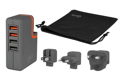  10. Bộ sạc Arctic Charger PRO 4 ổ sạc. Trong trường hợp bạn là người thường xuyên đi du lịch, bạn nên cân nhắc để lựa chọn mang theo bộ sạc Arctic Charger PRO. Bộ sạc đi kèm với ổ cắm hoán đổi cho nhau để có thể sử dụng tại hầu hết các nước trên thế giới. Tổng dòng điện có thể đi qua bộ sạc là 2,5 amp.