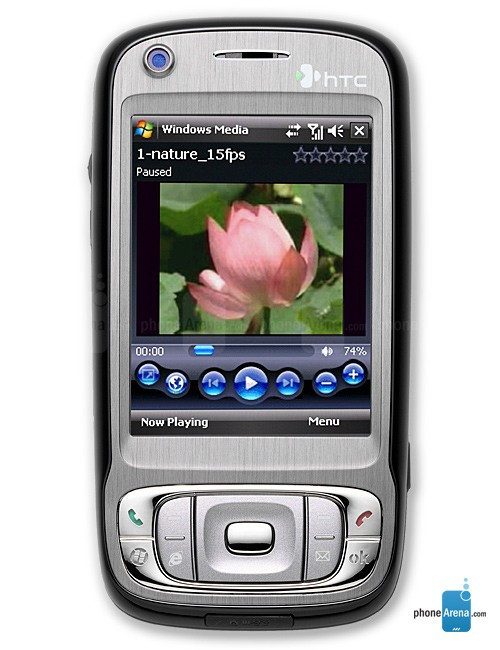  3. HTC TyTN II. Còn được biết đến với tên gọi khác như AT&amp;T Tilt, T-Mobile MDA Vario III hay O2 XDA Stellar, đây là smartphone được phát hành vào năm 2007 chạy trên nền tảng Windows Mobile của Microsoft. TyTN II có màn hình 2,8 inch độ phân giải 240 x 340 pixel cảm ứng điện trở, hỗ trợ kết nối 3G, Wi-Fi, GPS, camera sau 3,2 MP và có cả camera trước, một đặc điểm hiếm thấy của các điện thoại ở thời điểm này. Bàn phím QWERTY của chiếc máy này được ẩn phía sau và có thể được kích hoạt bằng cách trượt ngang.