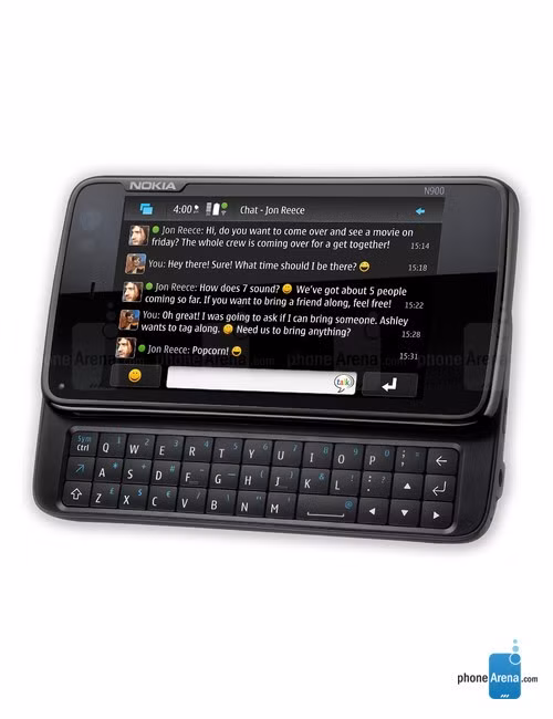  9. Nokia N900. Được giới thiệu như là một chiếc "máy tính bảng Internet" vào năm 2008, thiết bị này được bán ra chính thức từ tháng 11/2009 với nhiều tính năng mà hàng triệu người dùng smartphone phải ao ước. Nokia N900 được trang bị màn hình cảm ứng 3,5 inch độ phân giải 480 x 800 pixel, bàn phím QWERTY trượt 3 hàng, camera sau 5 MP. Chiếc smartphone này có khả năng duyệt web nổi bật với việc hỗ trợ flash.Tuy nhiên, việc dùng nền tảng Maemo nghèo nàn ứng dụng đã khiến cho Nokia N900 trở nên lạc lõng trong thời đại đang lên của Android và iOS.