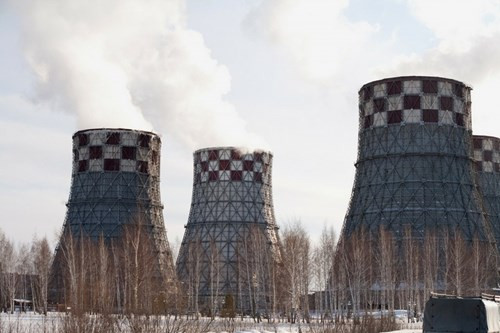 Những chiếc tháp ấn tượng và nổi bật trong những ngày đông lạnh giá.