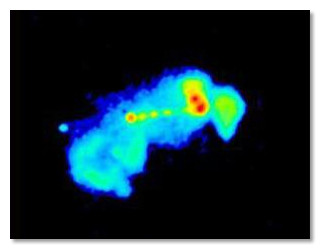 Hoặc trong đám mây không gian khác, hình ảnh trông giống như một con ong khổng lồ có ánh sáng.