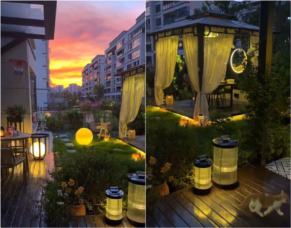 Khu vuon san thuong dep ong bo tu tay thiet ke cho con gai-Hinh-3