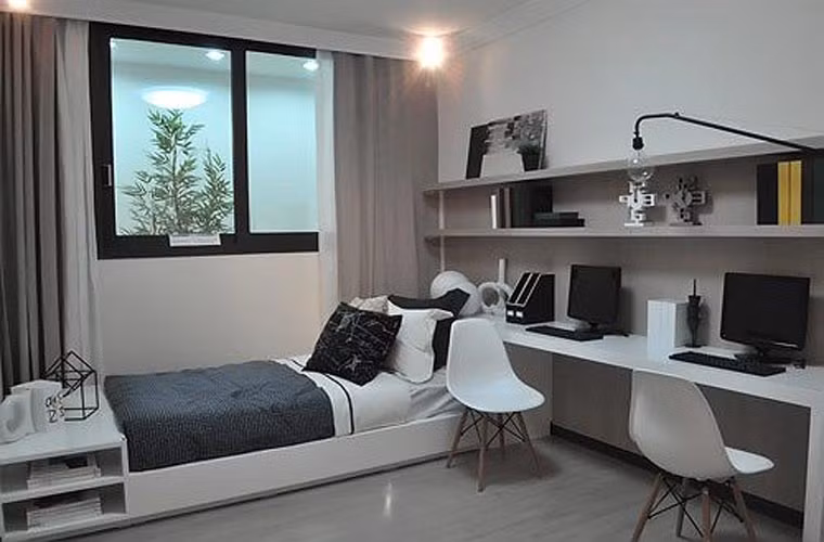 Đây là phòng dành cho cậu con trai của Chi Bảo.