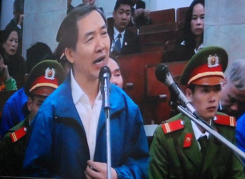 Bị cáo Dương Chí Dũng.