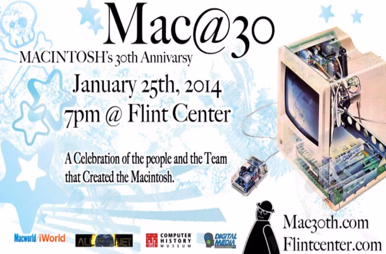 Kỷ niệm 30 năm ngày máy tính Macintosh ra đời. Dịp kỷ niệm này sẽ quy tụ những nhân viên thuộc đội phát triển Macintosh và những vị khách “gây ngạc nhiên” với người tham dự.